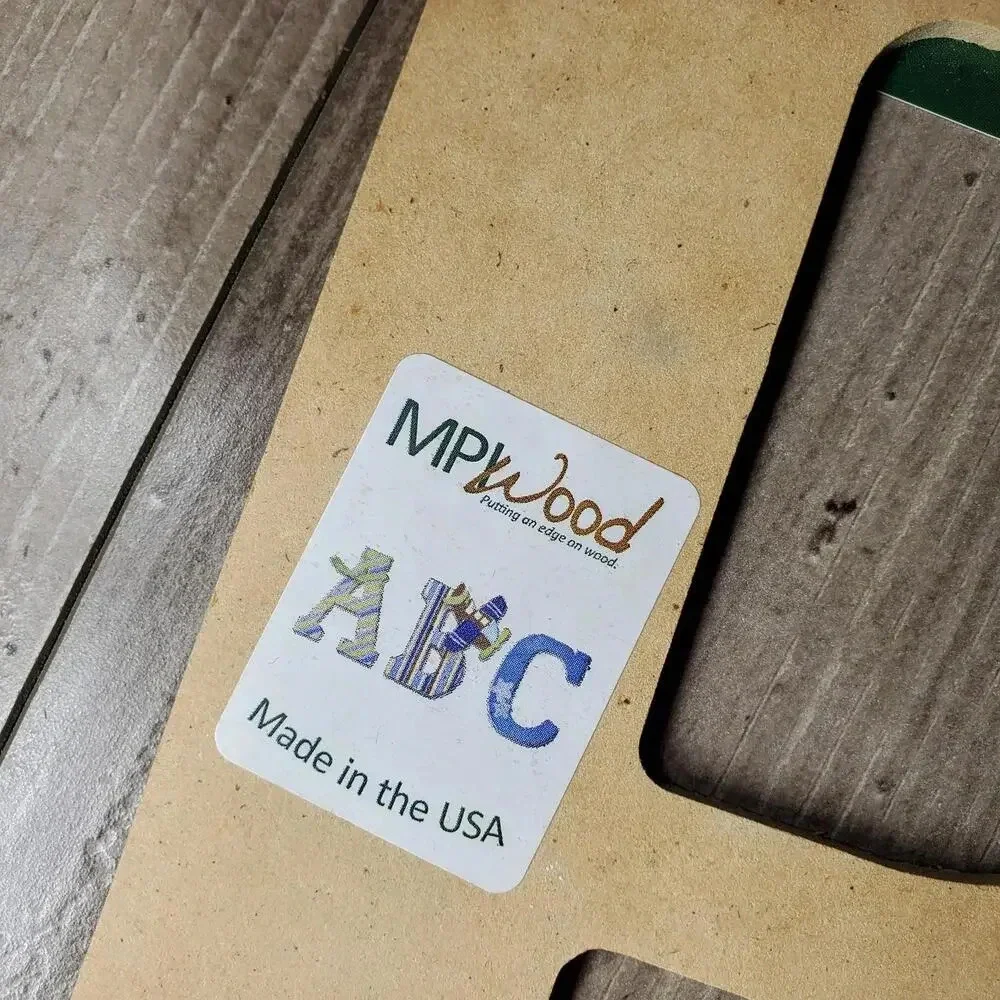 NWT MPI Wood Alphabet Letter 